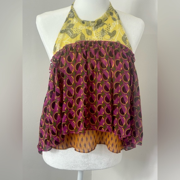 ZARA Printed Halter Top NWT - Picture 5 of 13